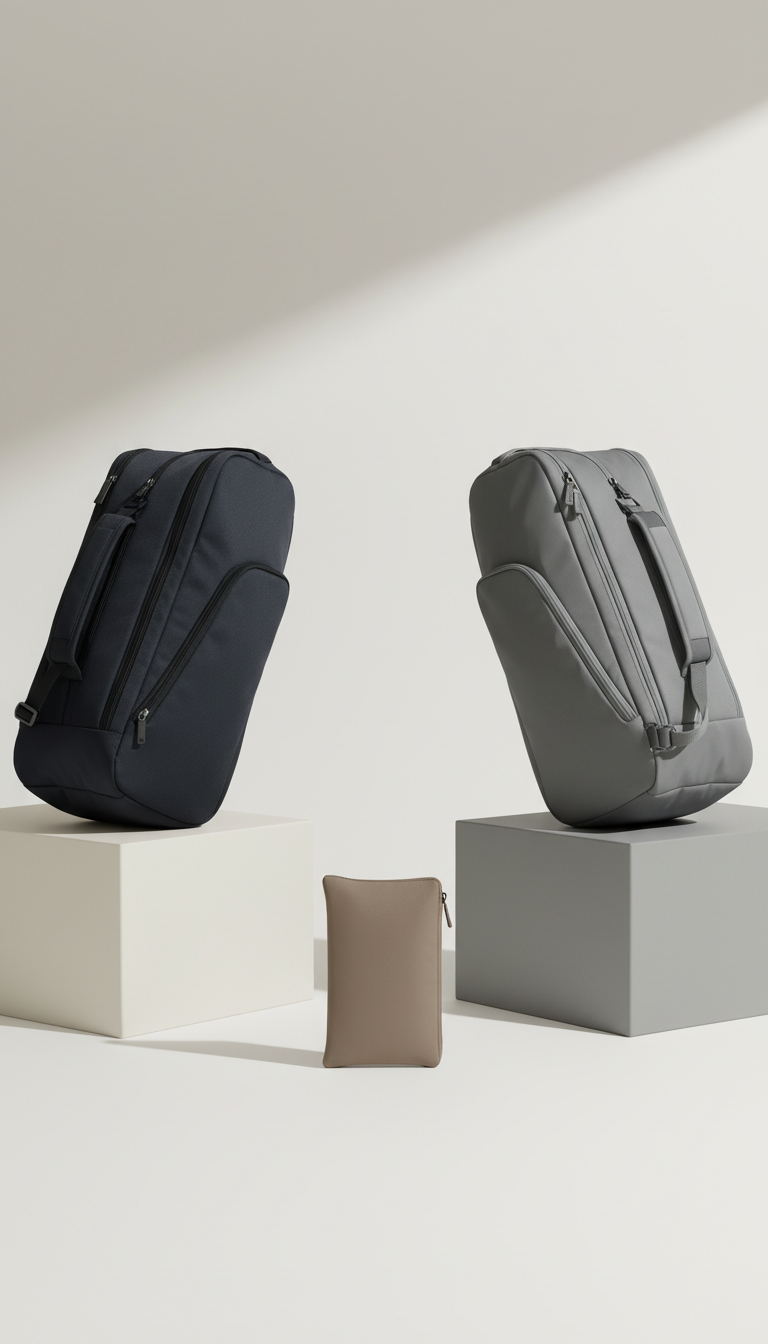 Slim Crossbody Pouch with RFID Shielding